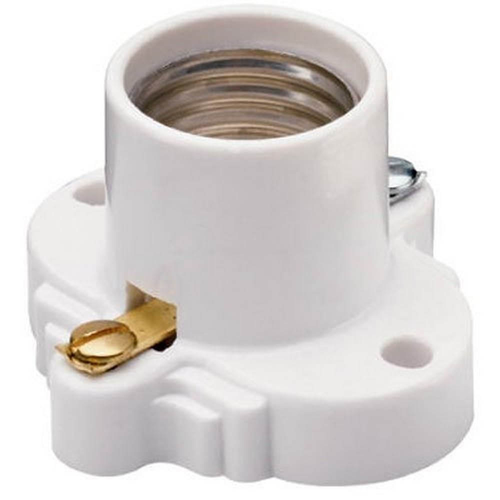 Legrand Pass & Seymour S752WCC10 660W 250V Medium 1 Count (Pack of 1), White
