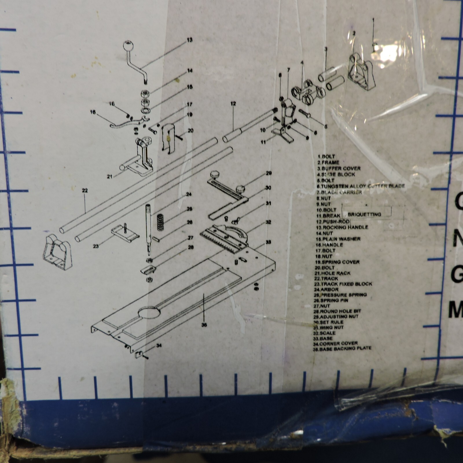 24" 3 In 1 Multi-Function Ceramic Tile Cutting Machine