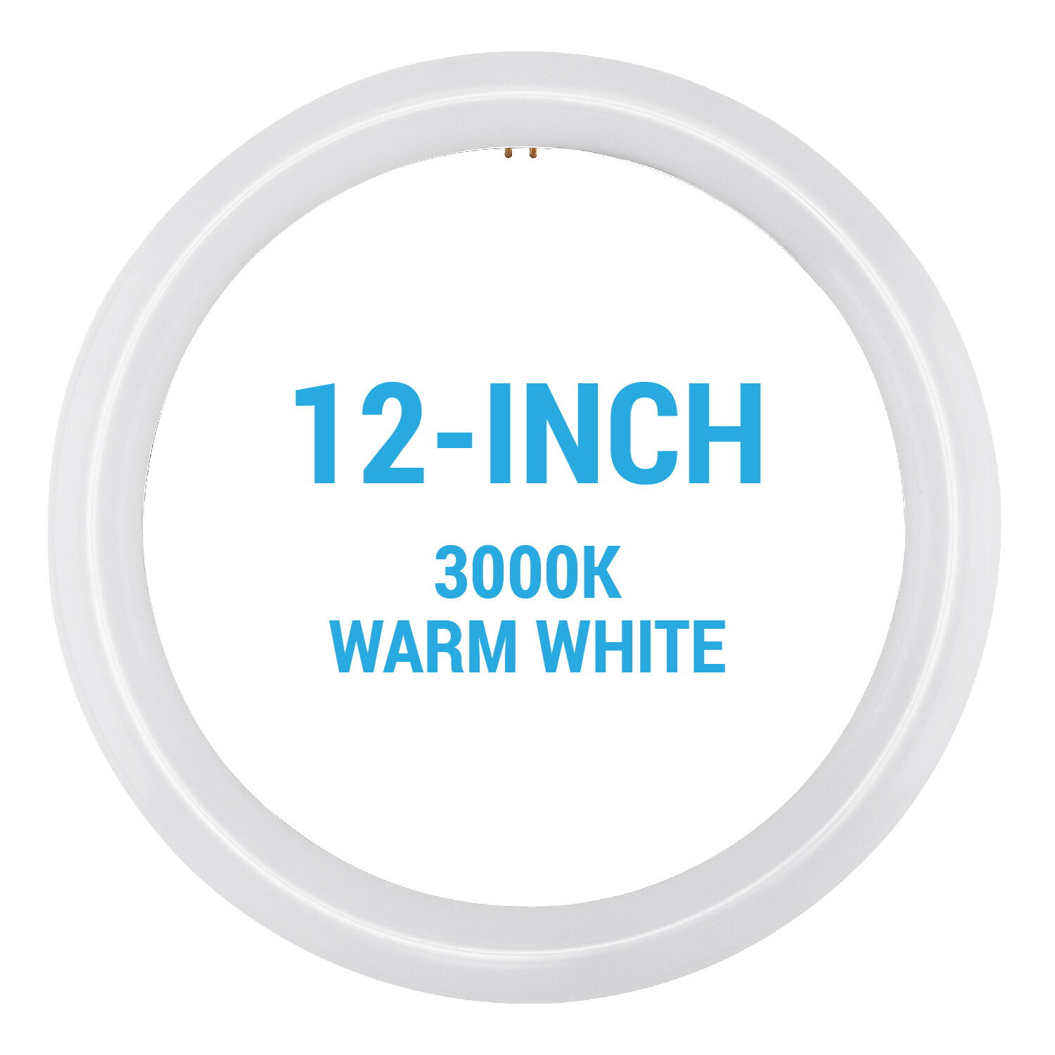 FC12T9 LED CFL Replacement Circline Circular 16W T9 4-Pin G10q 3000K Warm White