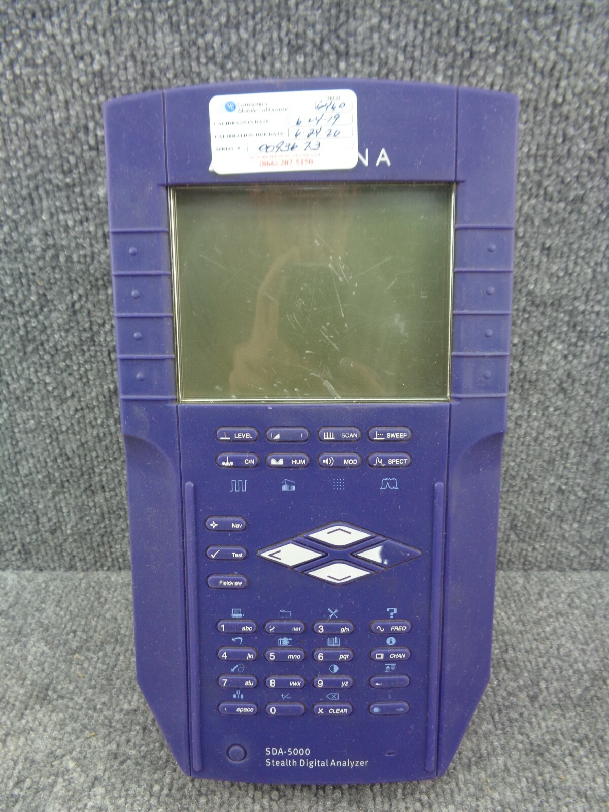 Wavetek SDA-5000 Stealth Digital Analyzer Meter
