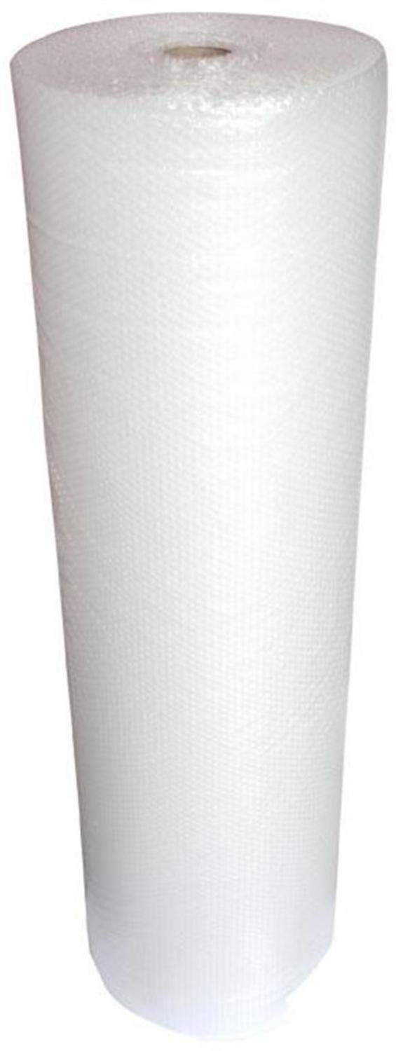Large Bubble Wrap Roll 48" x 100ft, 5/16" Medium Bubbles, Clear