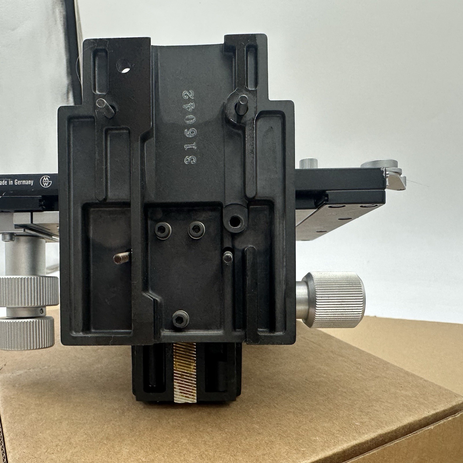 31-60-42 MECANICAL STAGE REPLACEMENT PART FOR BAUSCH LOMB BALPLAN MICROSCOPE