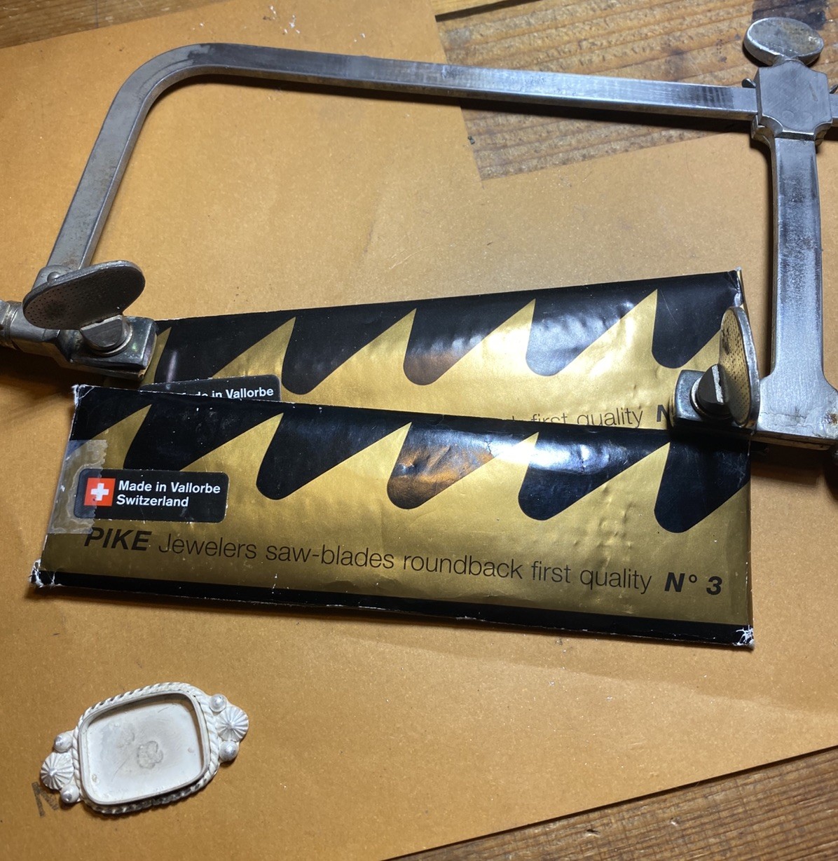 Pike # 3 Jewelers Saw Blades Swiss Made Grobet Jewelry Piercing (1 dozen blades)
