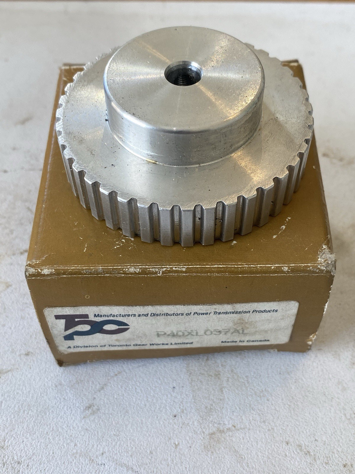Misumi P40XL037 Timing Belt Pulley NIB
