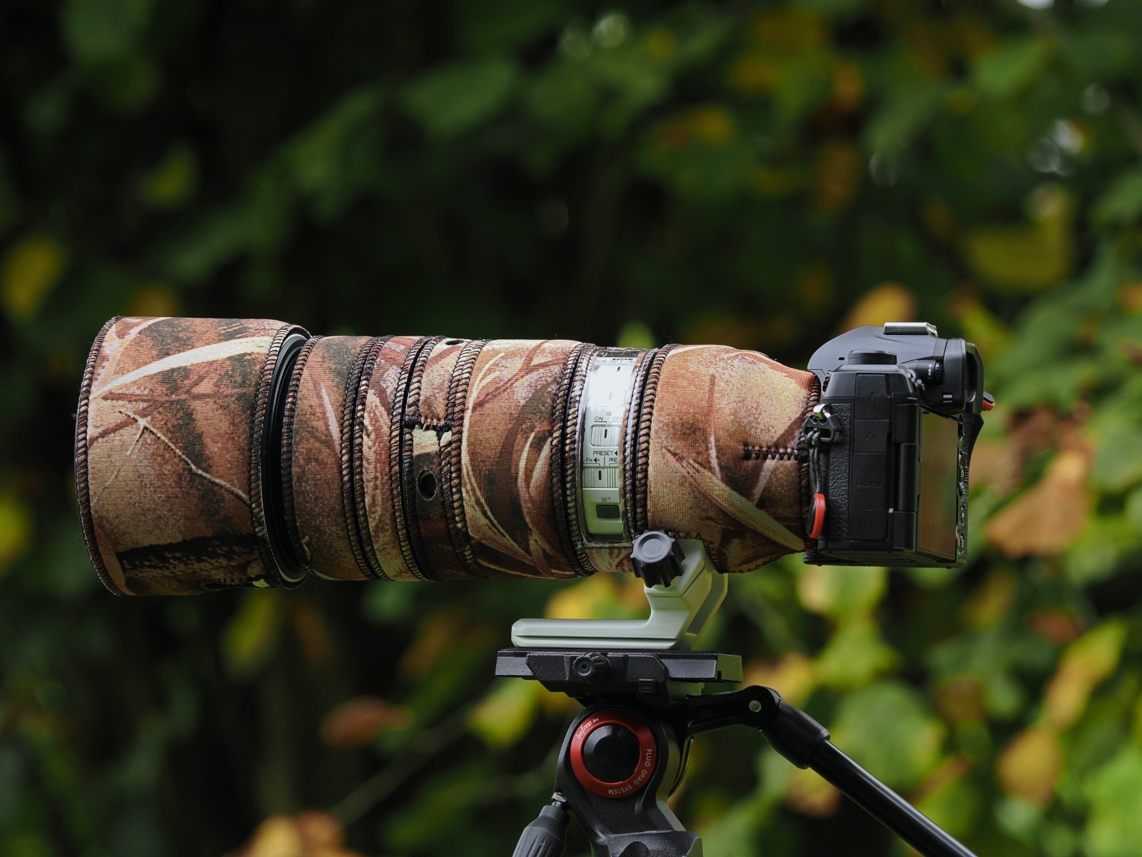 Olympus OM Zuiko 50 200 f2.8 IS Pro  Neoprene lens protection Premium ranges