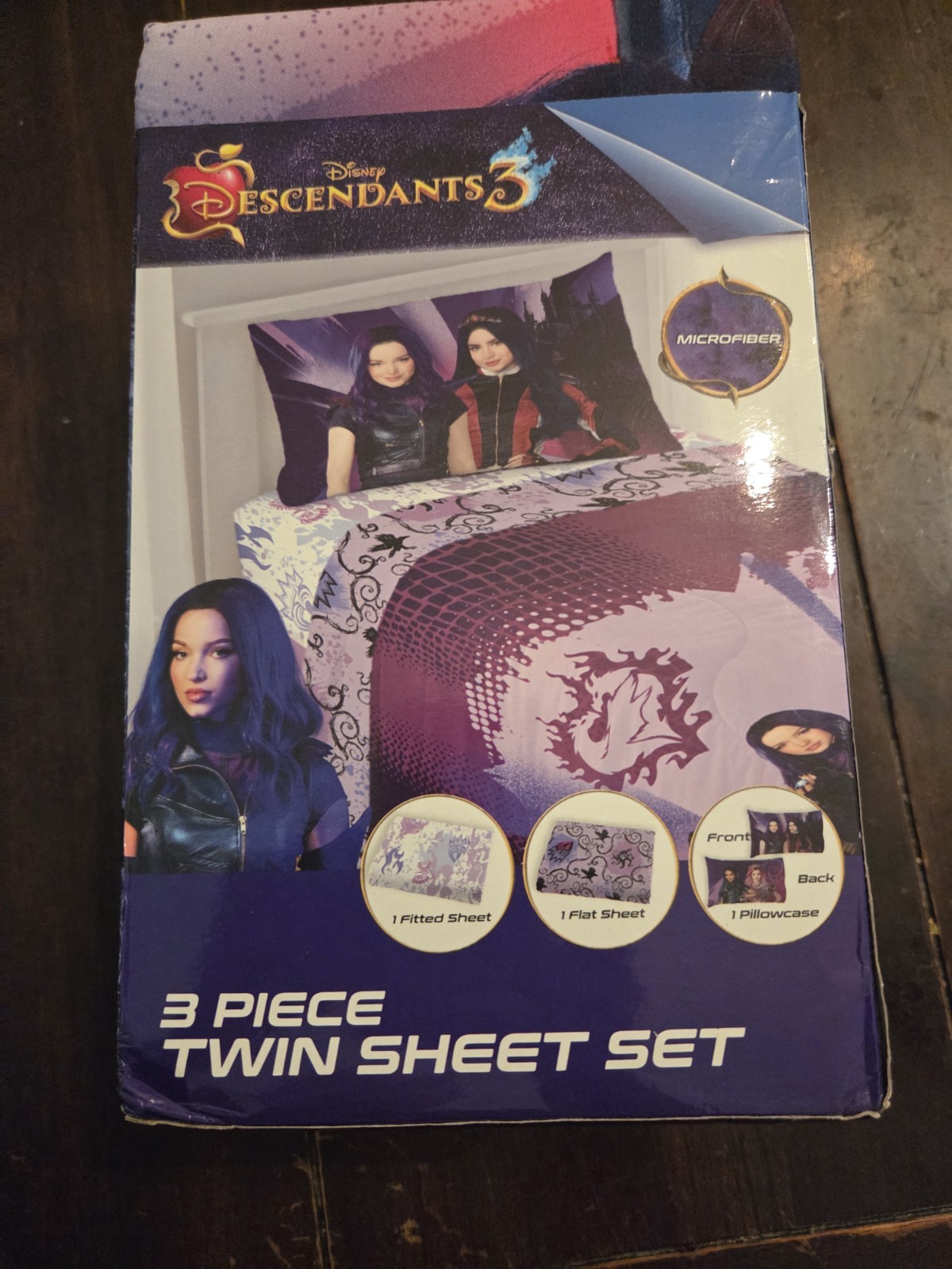 Decendent 3 Twin 3pcs Sheet Set