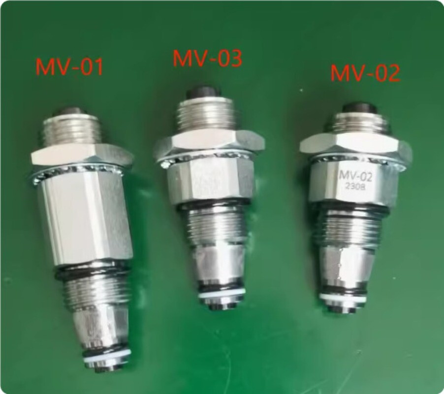 MV-03 Manual Lowering Valve MV-01 Forklift Pressure Relief MV-02 Hydraulic Valve