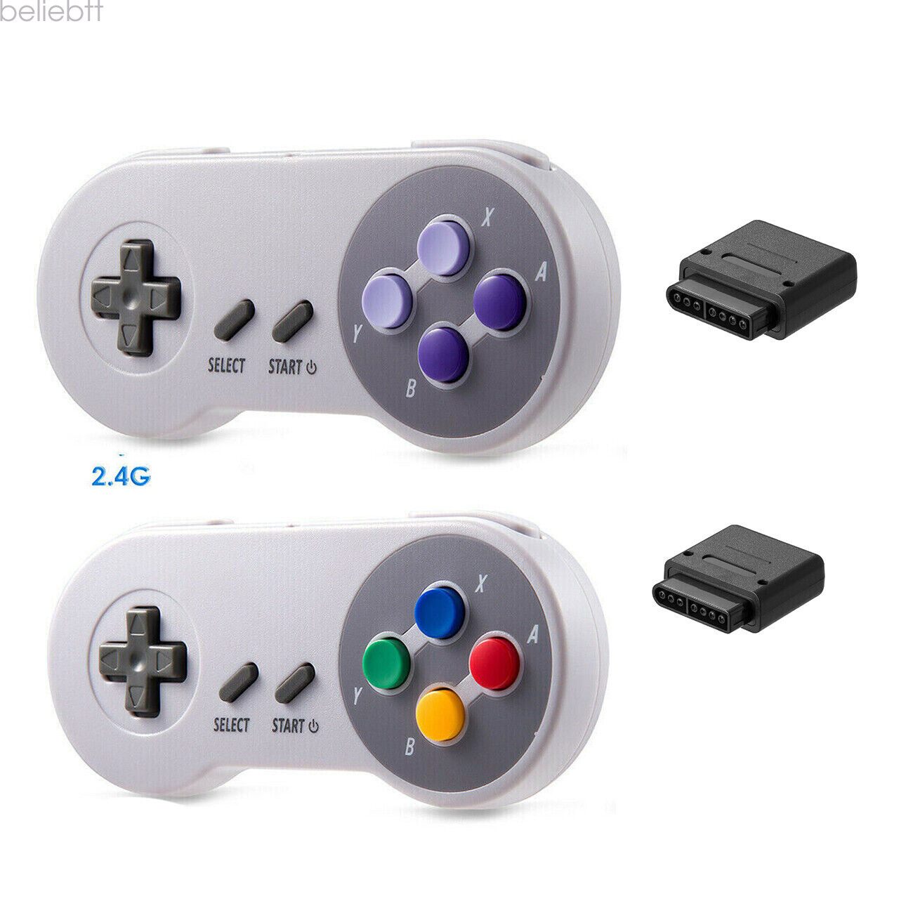 Wireless SNES Gamepad Receiver For Classic Super Nintendo Entertainment System