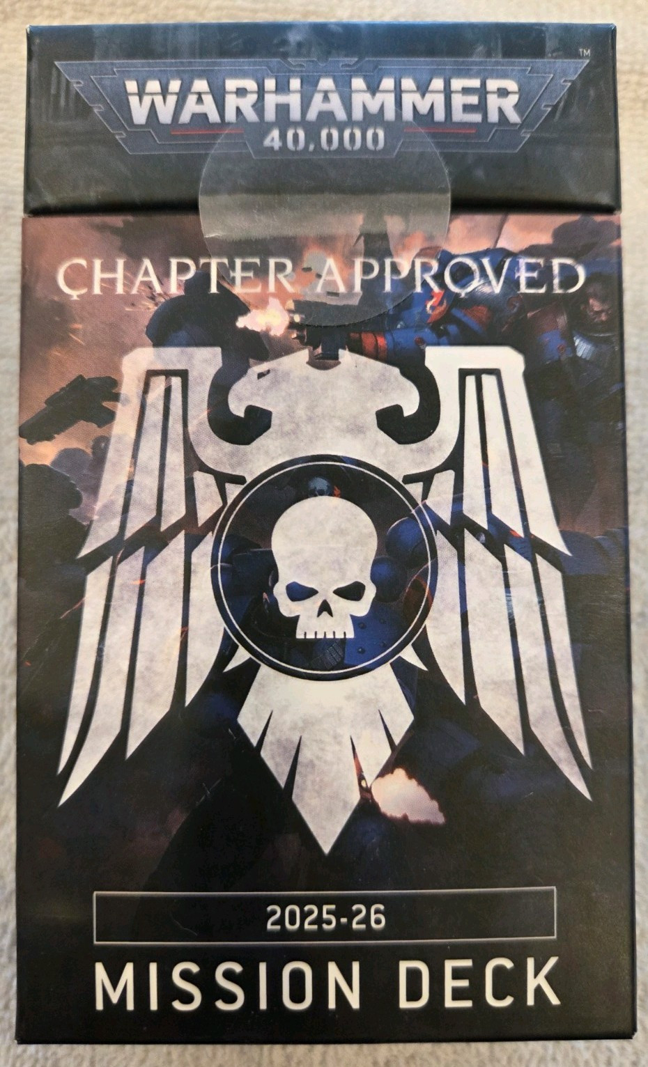 Warhammer 40K Chapter Approved 2025-26 Mission Deck English (10th Ed)