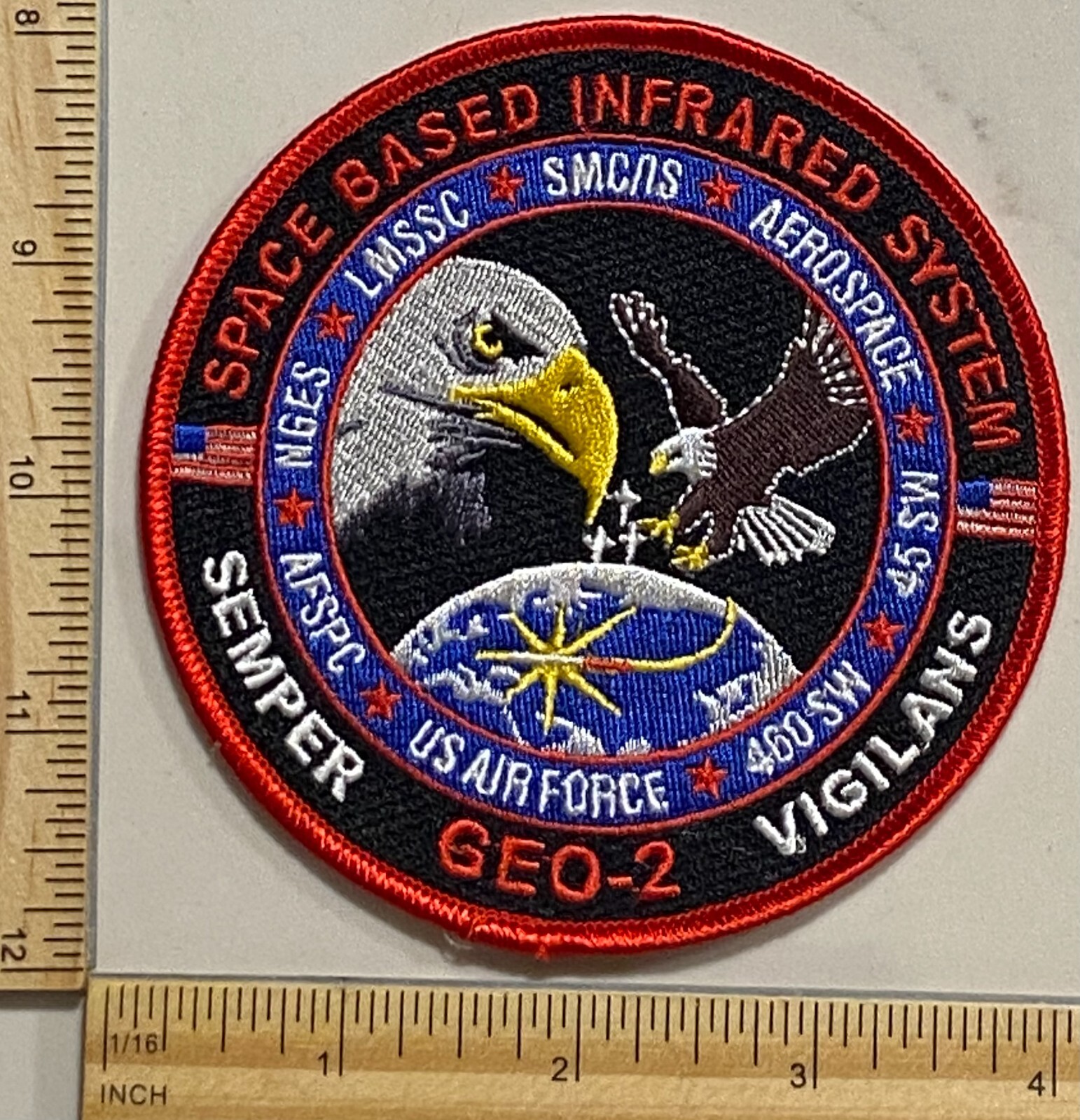 SBIS GEO 2 - SPACE BASED INFRARED SYSTEM GEO-2 US AIR FORCE SEMPER VIGILANS
