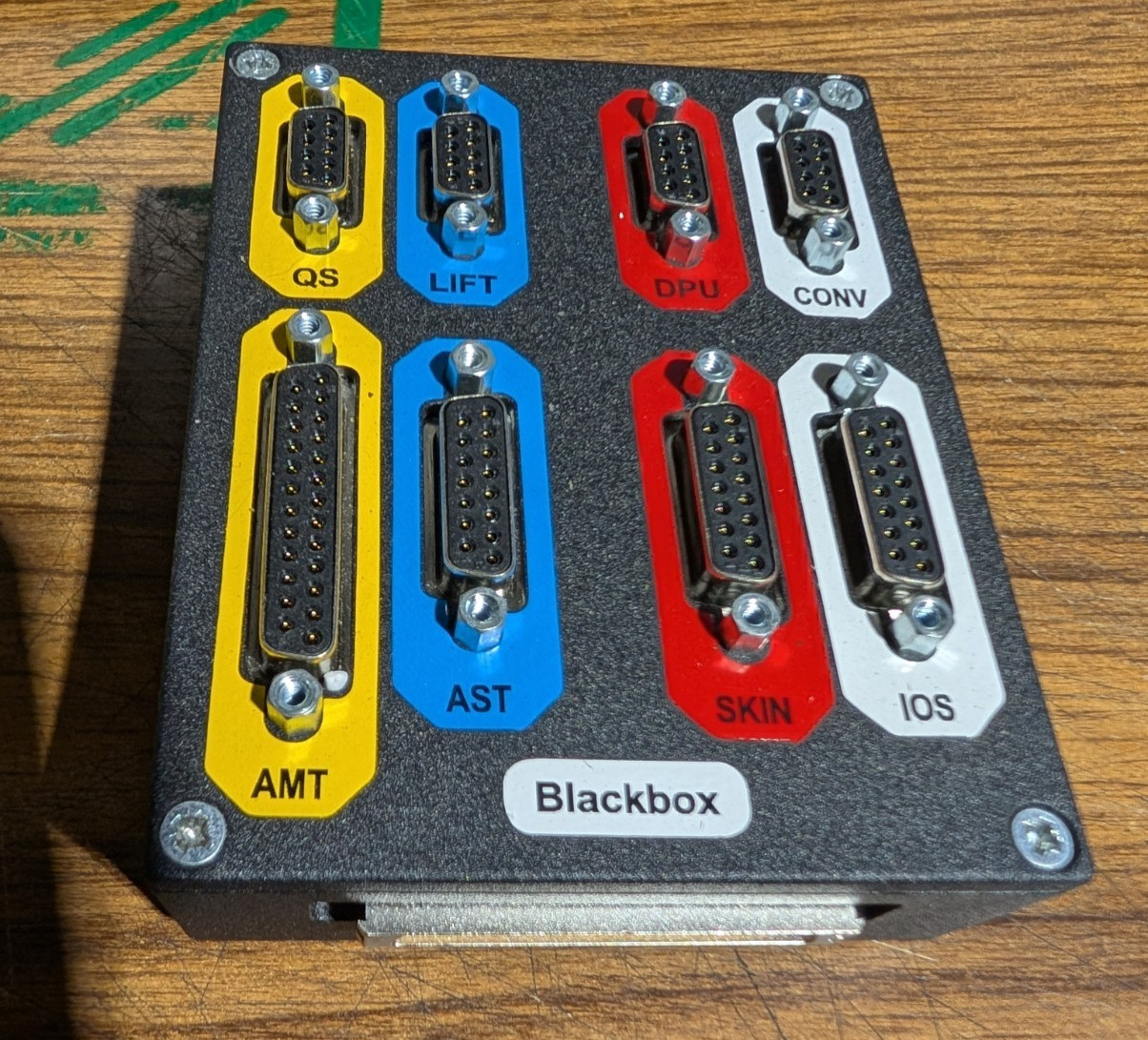 Blackbox 6 Port - D-Sub SCSI - Serial - FAST SHIPPING! #R53