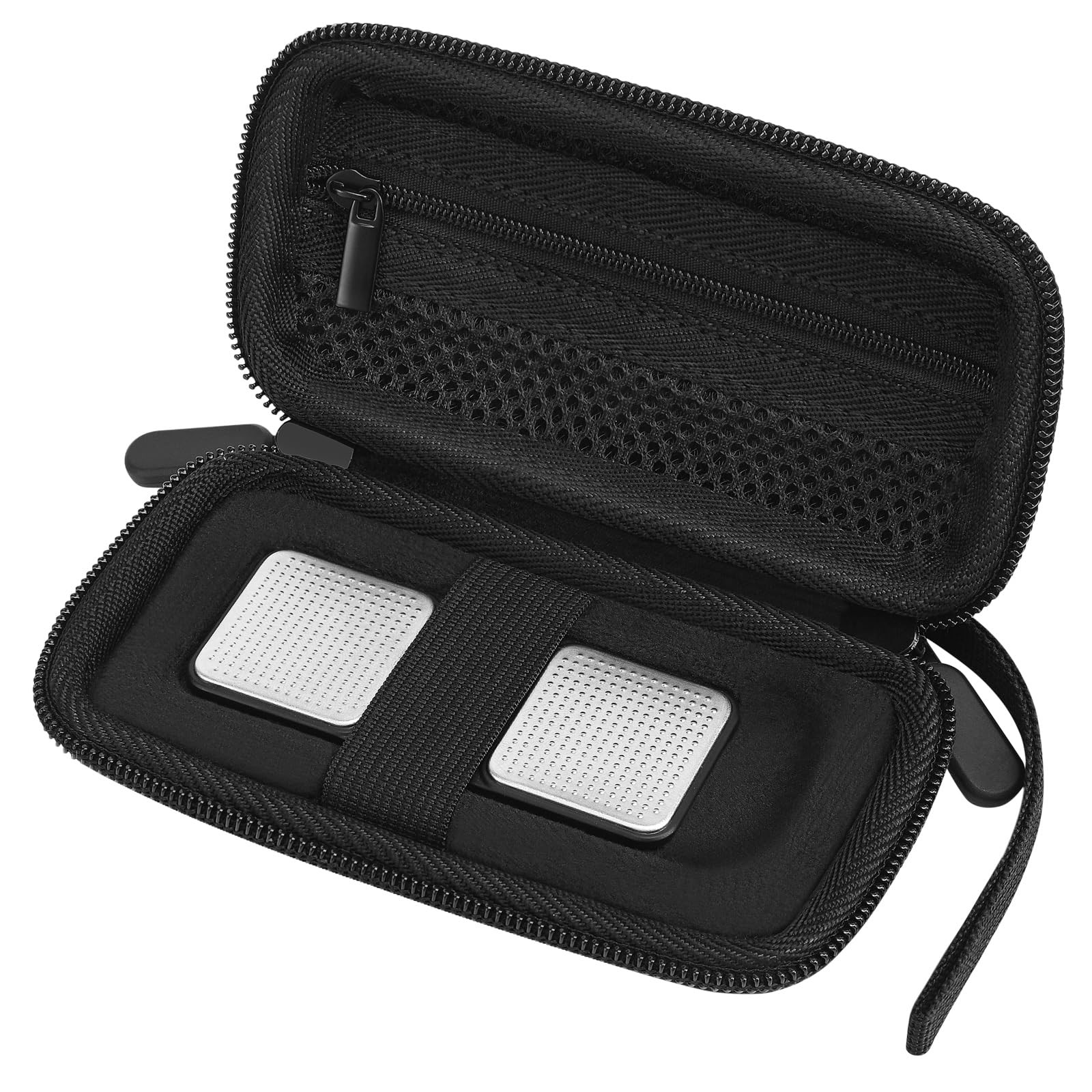 Hassoft Heart Rate Monitor Case - Compatible with KardiaMobile 1-Lead Black