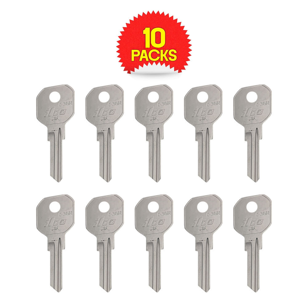 1536R Key Blank – Nickel