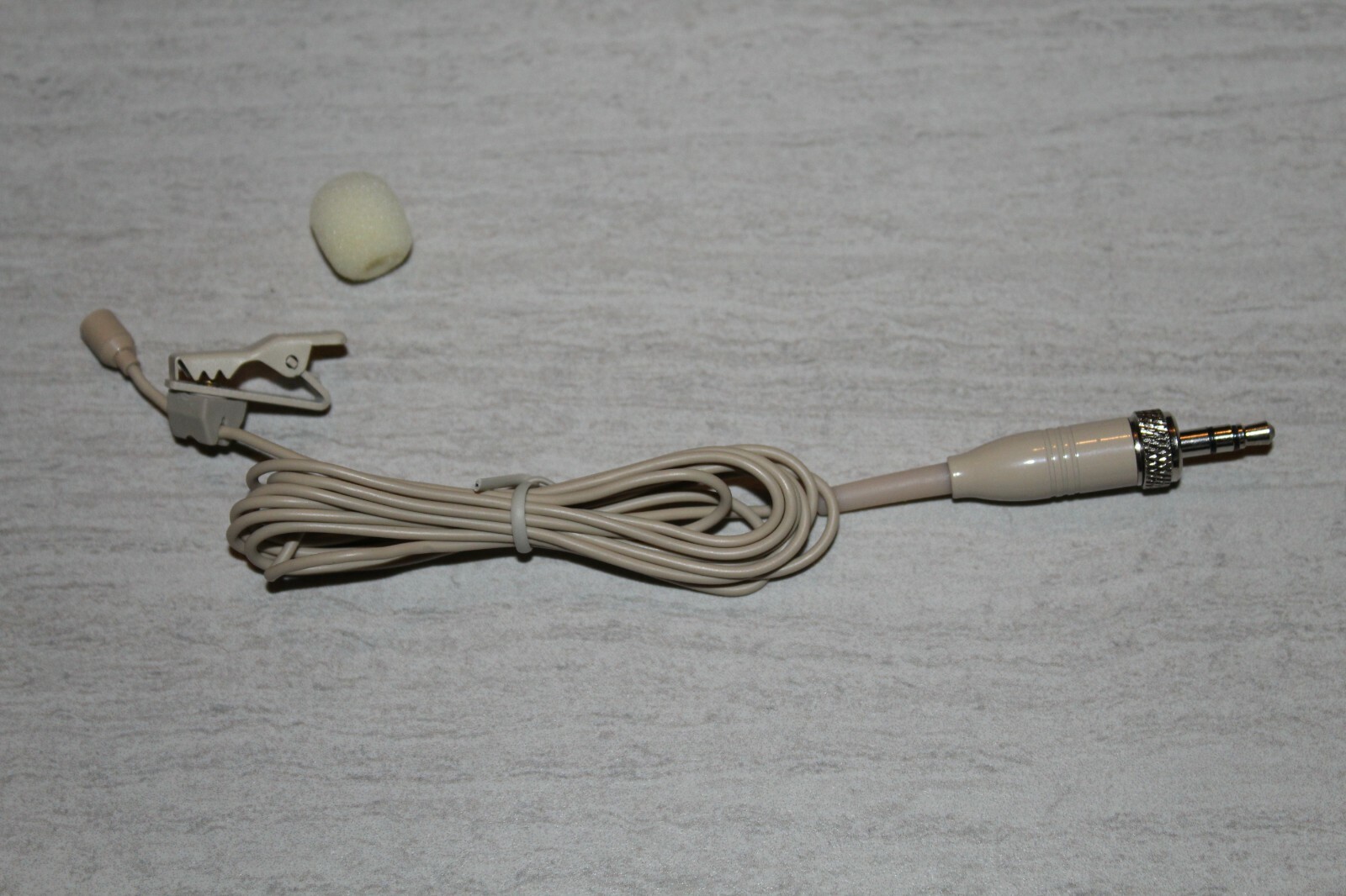 Beige Lavalier Lapel Microphone for Sennheiser Wireless Transmitters*NEW*