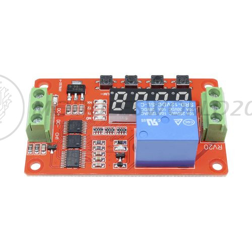 DC 5V/12V/24V PLC Digital Cycle Timer Relay Module Auto Delay Multifunction