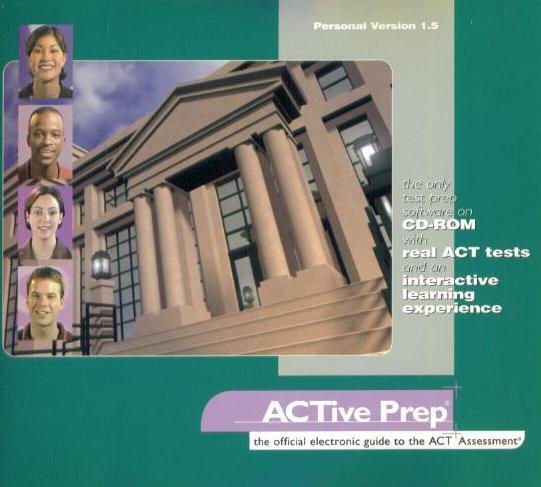 ACTive Prep PC CD interactive college math test practice preparation resource!
