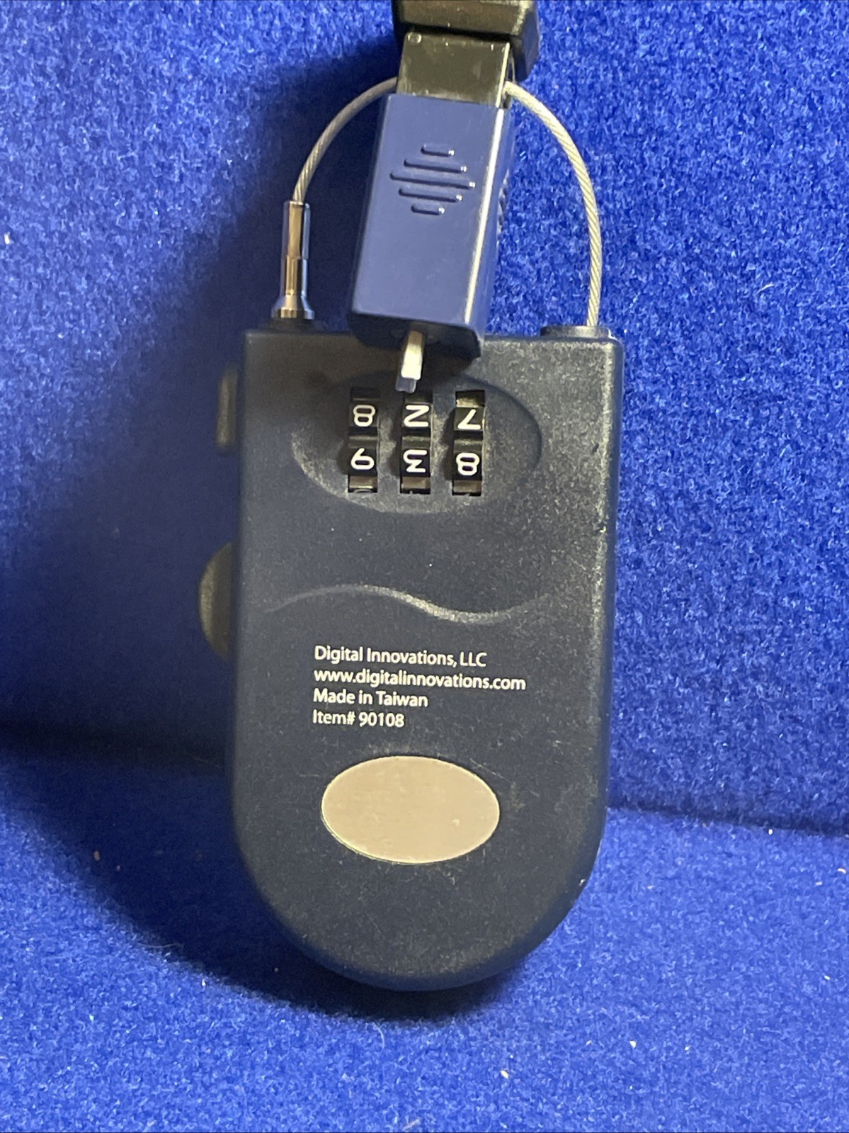DIGITAL INNOVATIONS RETRACTABLE LAPTOP LOCK MODEL #90108