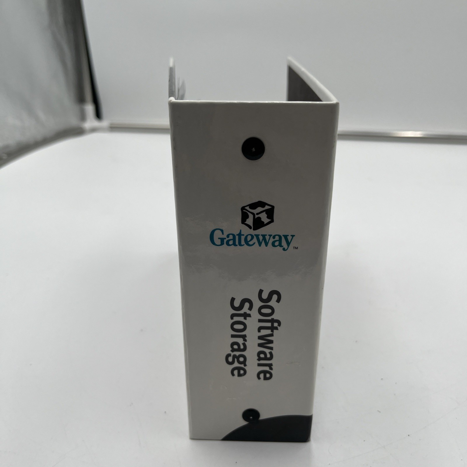 Original Vintage Gateway Computer Software Storage Binder CD Holder No Discs