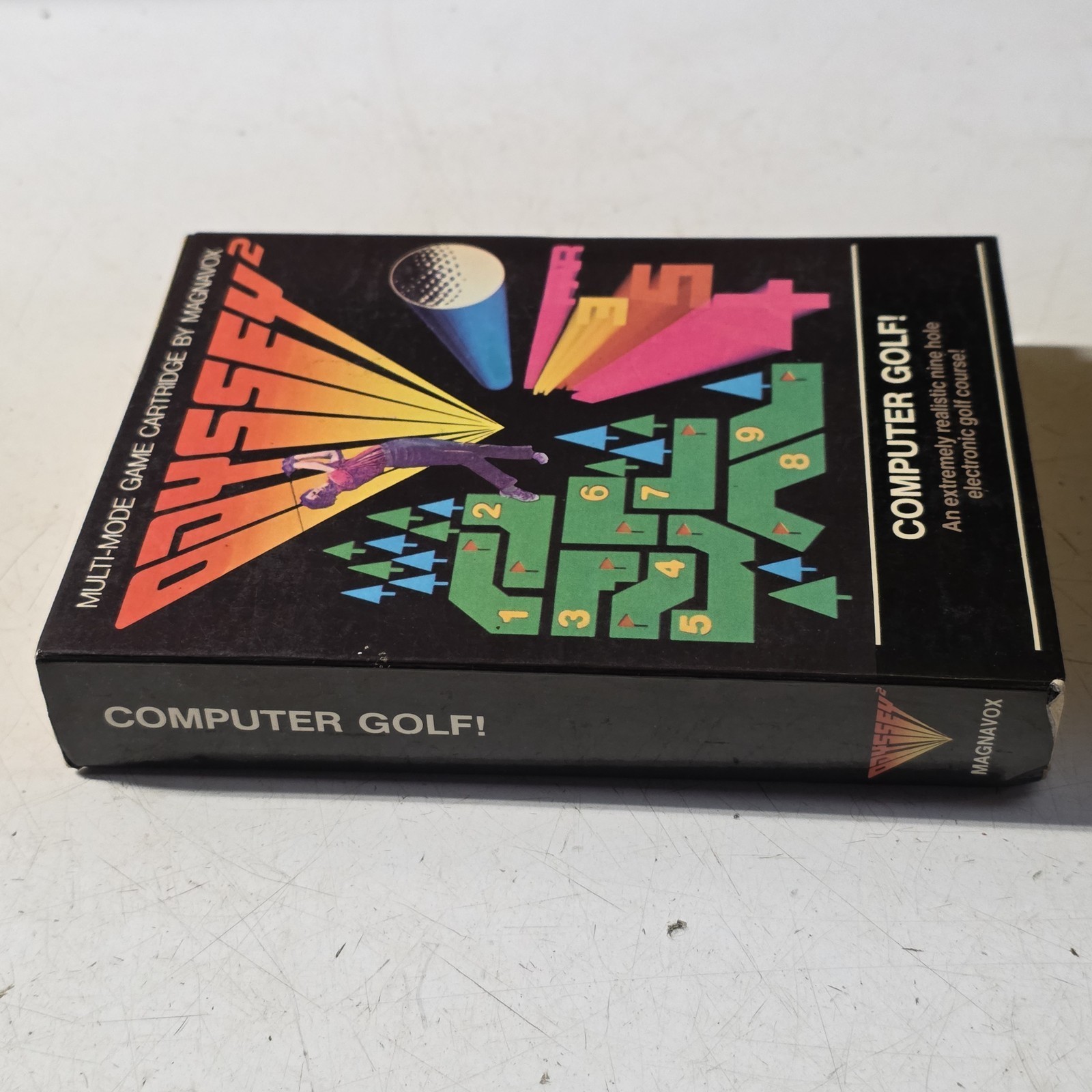 Magnavox Odyssey Computer Golf Game CIB w/ Box Manuals Inserts Vintage