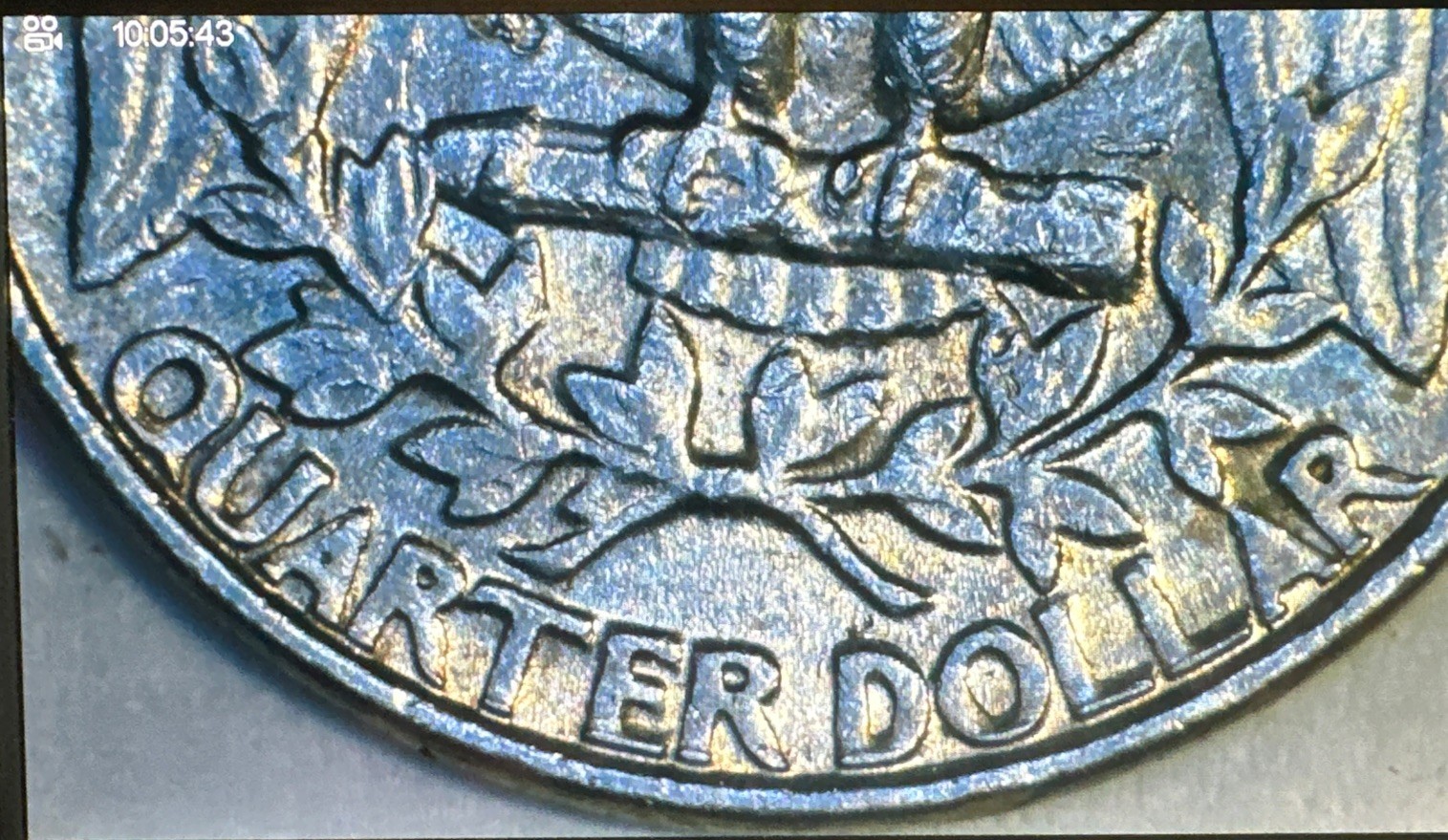 1985-D 25C Washington Quarter - Multiple Errors / Rim Doubling / DDR Errors
