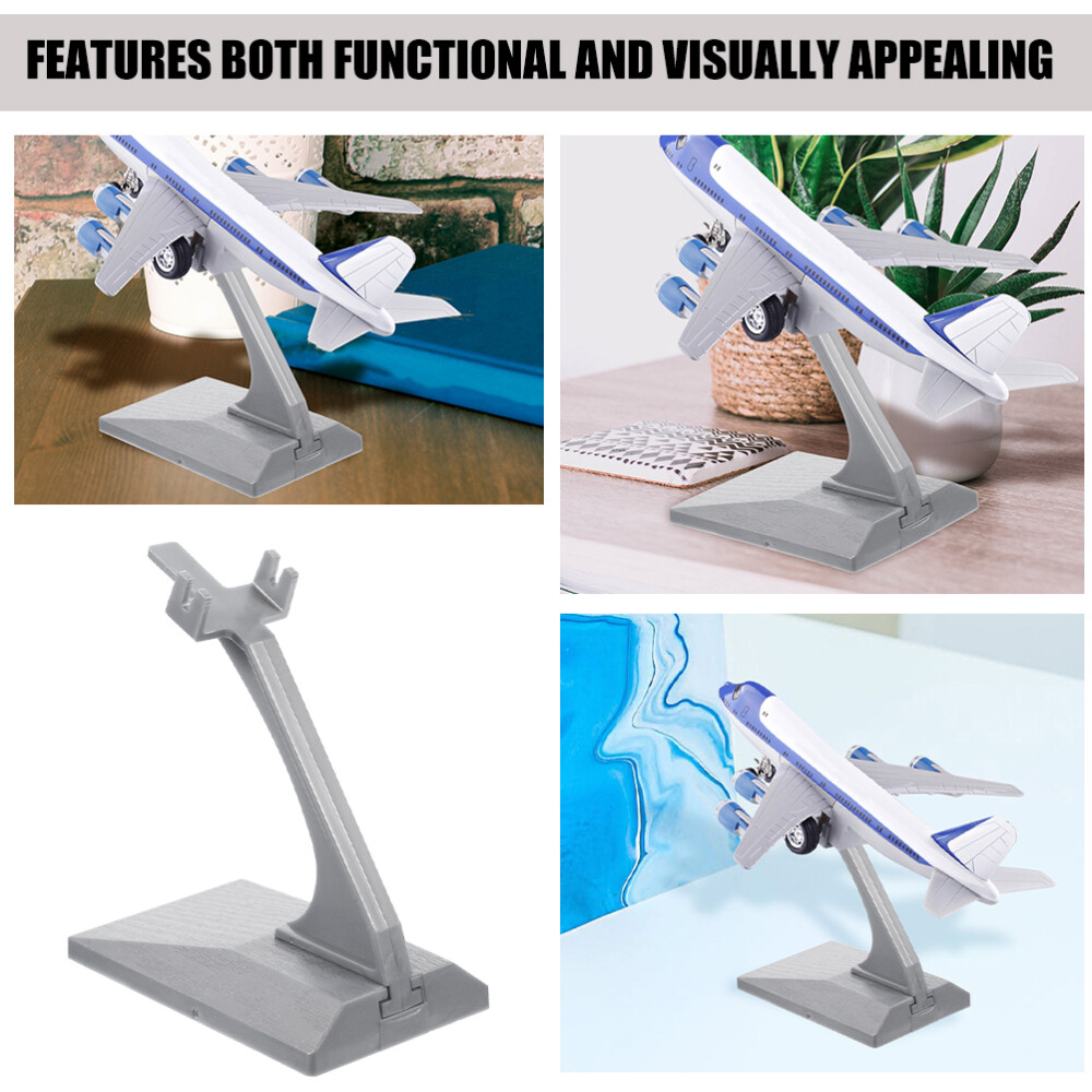 5Pcs Airplane Display Stands for Desktop Model Storage Support Holder Bracket