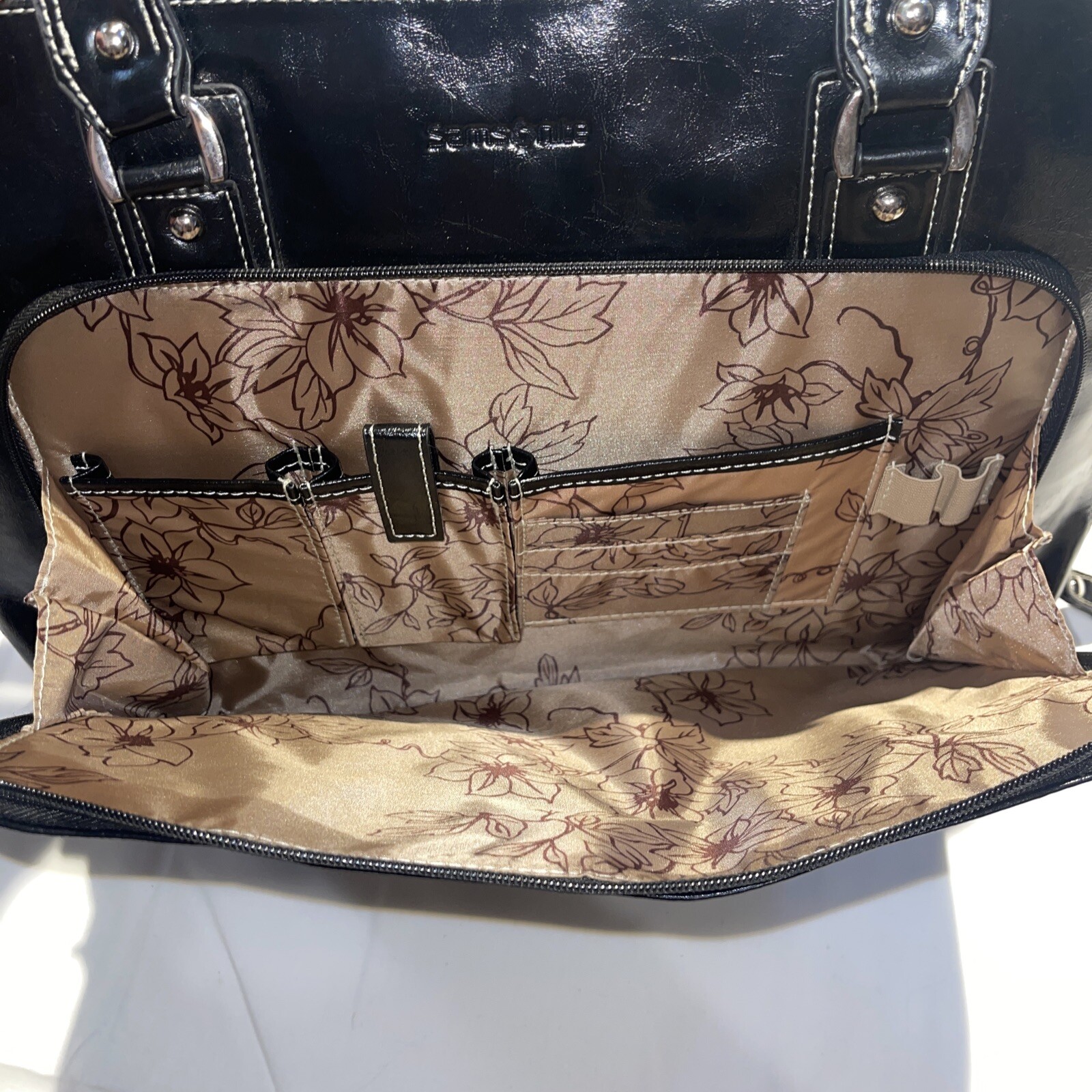 Samsonite Faux Leather Laptop Bag
