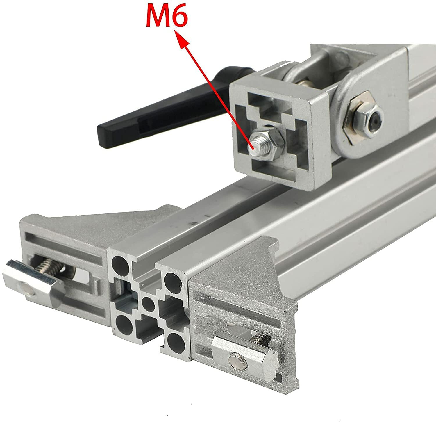 DIY Linear Actuator Stands Aluminium Alloy Pitch Angle Adjustable Motor Bracket