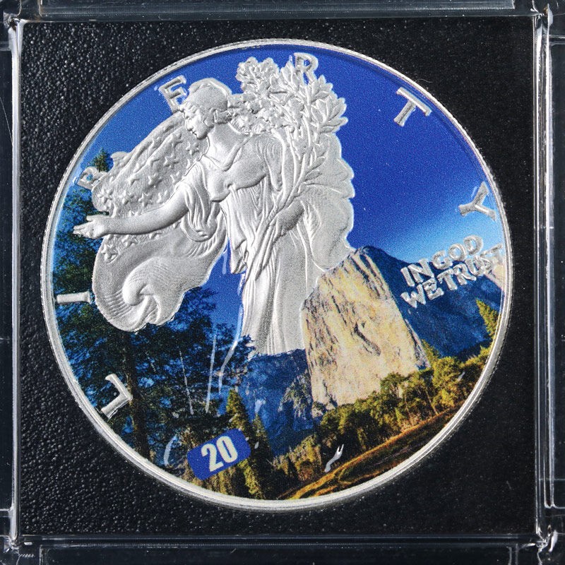 2025 Silver American Eagle $1 Yosemite Edition - OGP STOCK