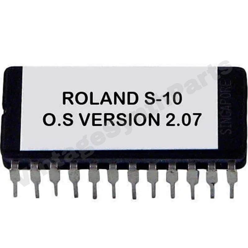 Roland S-10 Firmware Final OS upgrade update v 2.07 Eprom + Battery Sampler S10