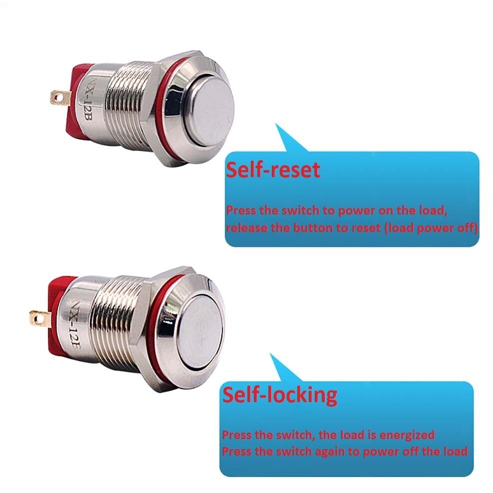 12mm Metal Waterproof
