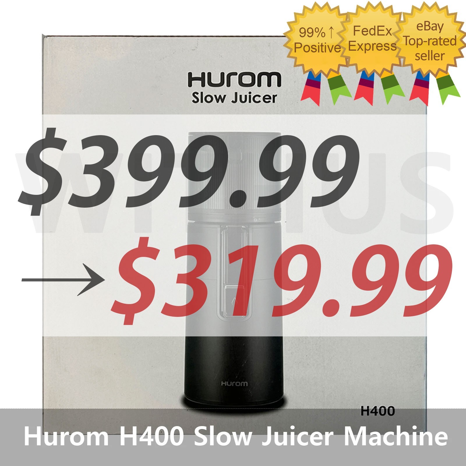 [CLEARANCE]Hurom H400 Simply Slow Juicer Fresh Extractor Squeezer-Matte Black_4