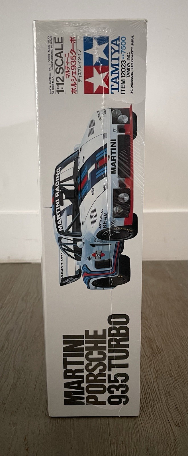 New Factory Sealed Tamiya 1/12 Martini 935 Porsche Turbo Big Scale Series 21