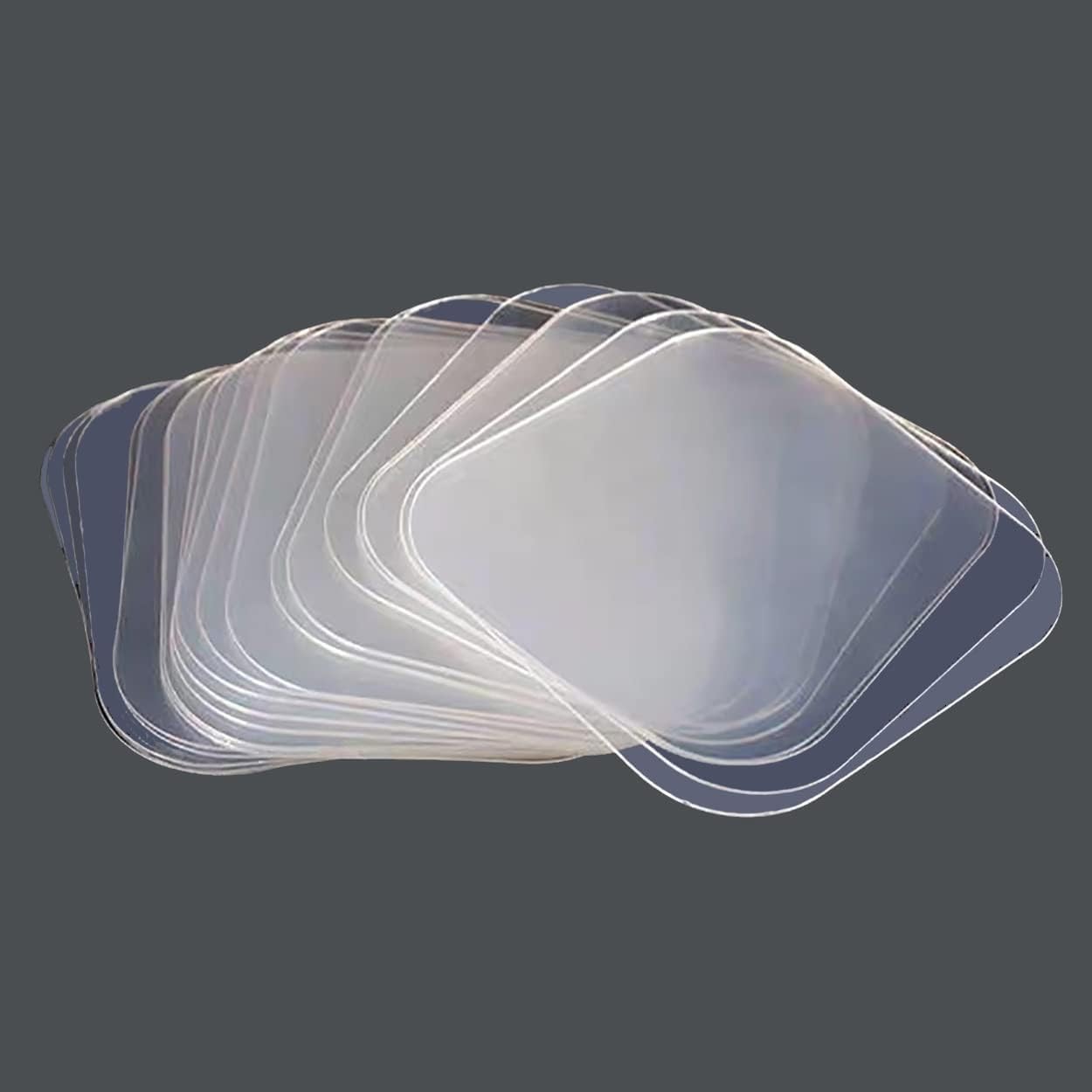 10Pcs Wall Mounted Replacement Sticky Pads for Kitchen Bathroom Shower Caddy...