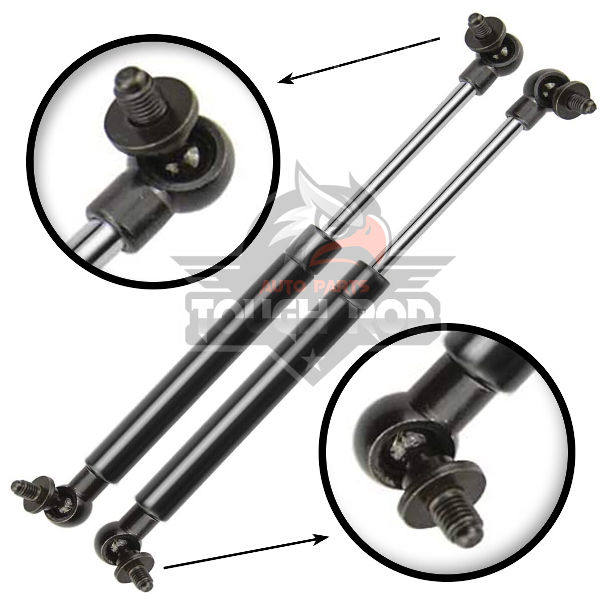 SET OF 2 NEW REAR TAILGATE HATCH LIFT SUPPORTS FOR CHRYSLER TOWN&COUNTRY 2001-07
