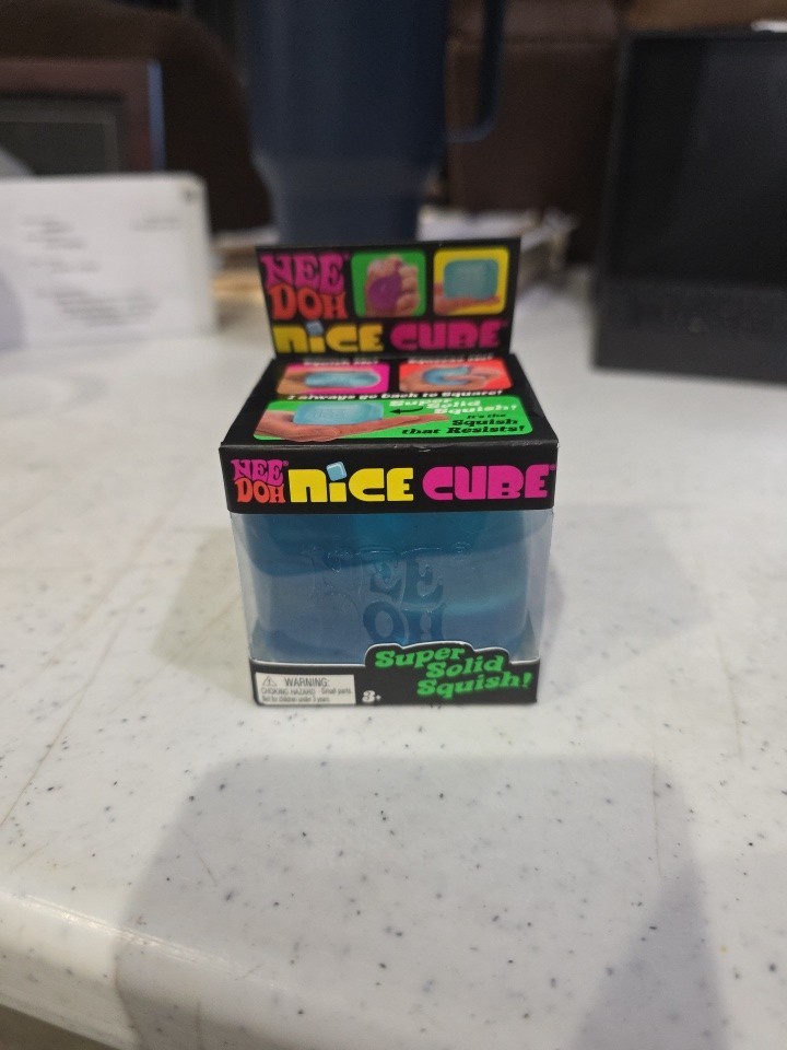 NeeDoh Nice Cube - Super Solid Squish! (CASE) - 8 Brand New Cubes TikTok Viral