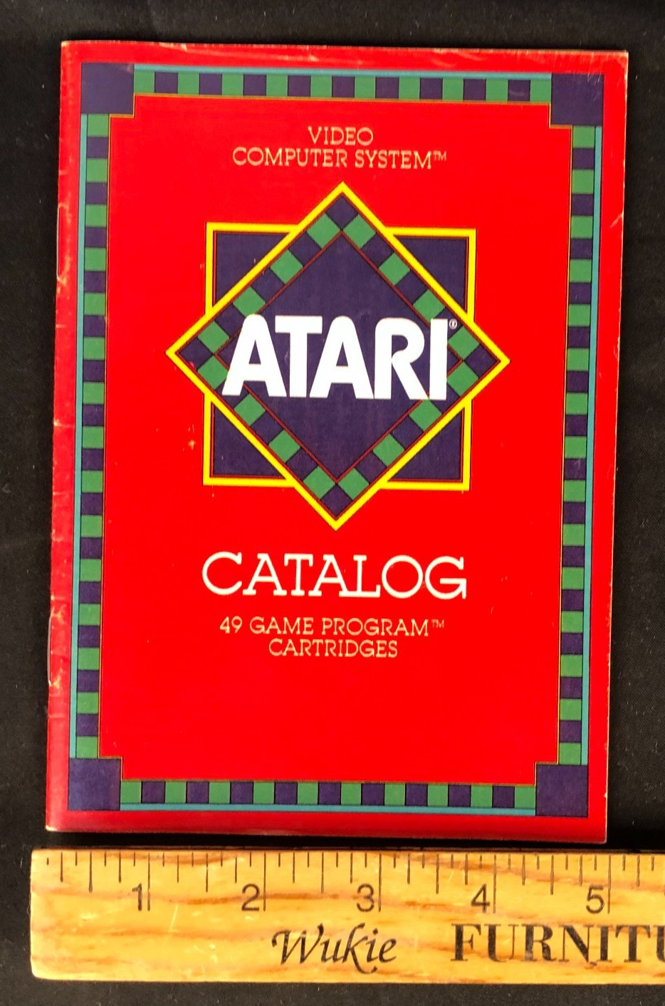 Vintage Atari Software Catalog 45 Game Advertisements 1981