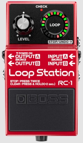 BOSS RC-1 Guitar Effects Pedal Looper Compact For Electric Guitar Used