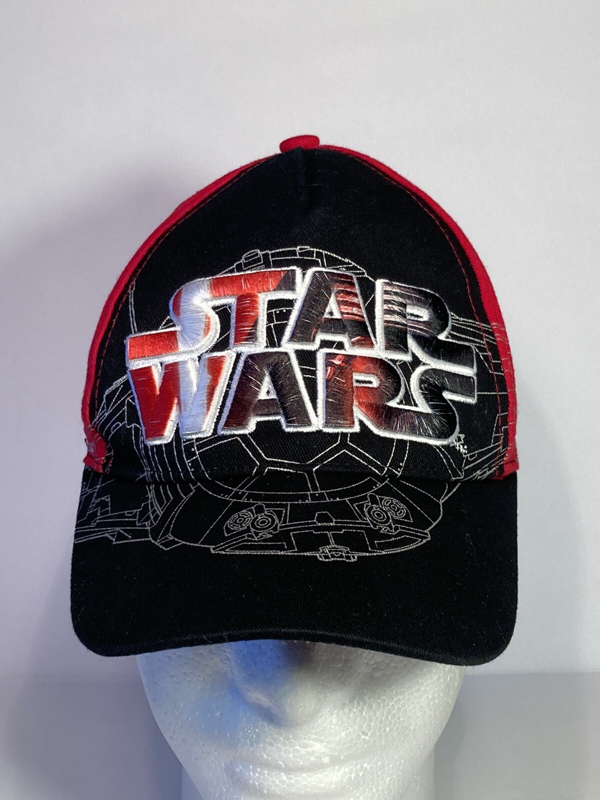 Star Wars Youth Snapback Black Red Hat Cap