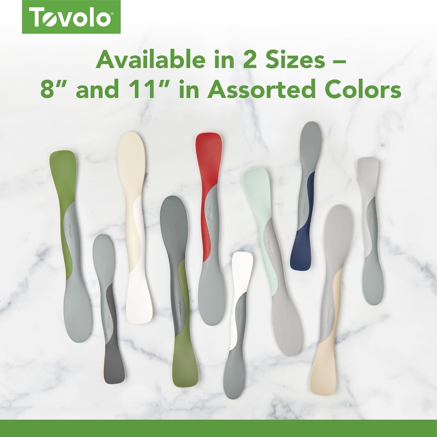 Dual End Silicone Sandwich Spreader Tool