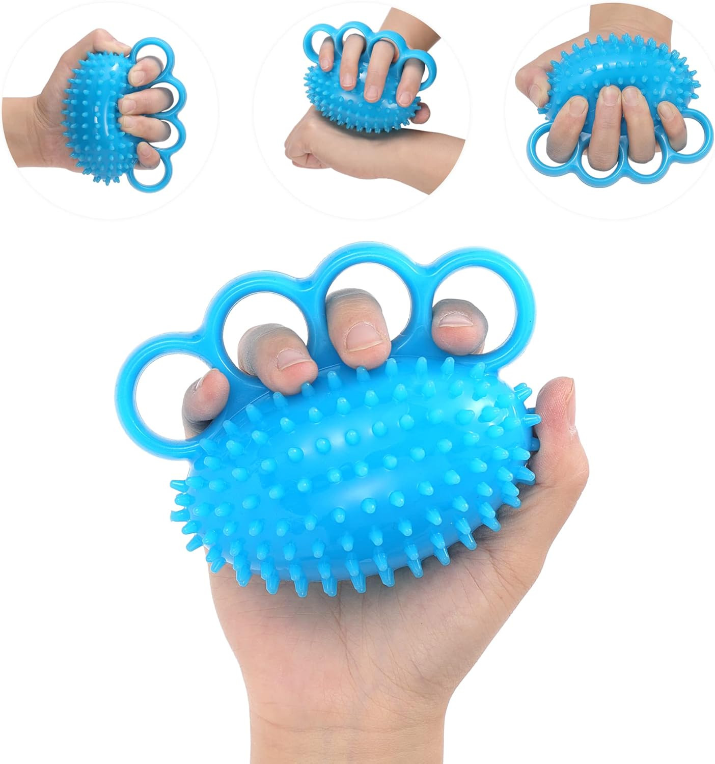 Hand Exercise Ball Finger Therapy Ball - Grip Strengthening, Improve Flexibility