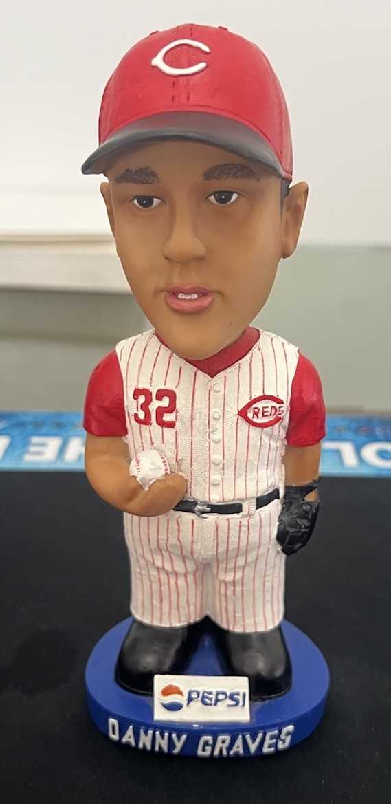 Rare 2001 Danny Graves Bobblehead Pepsi Cincinnati Reds Stadium Give Away