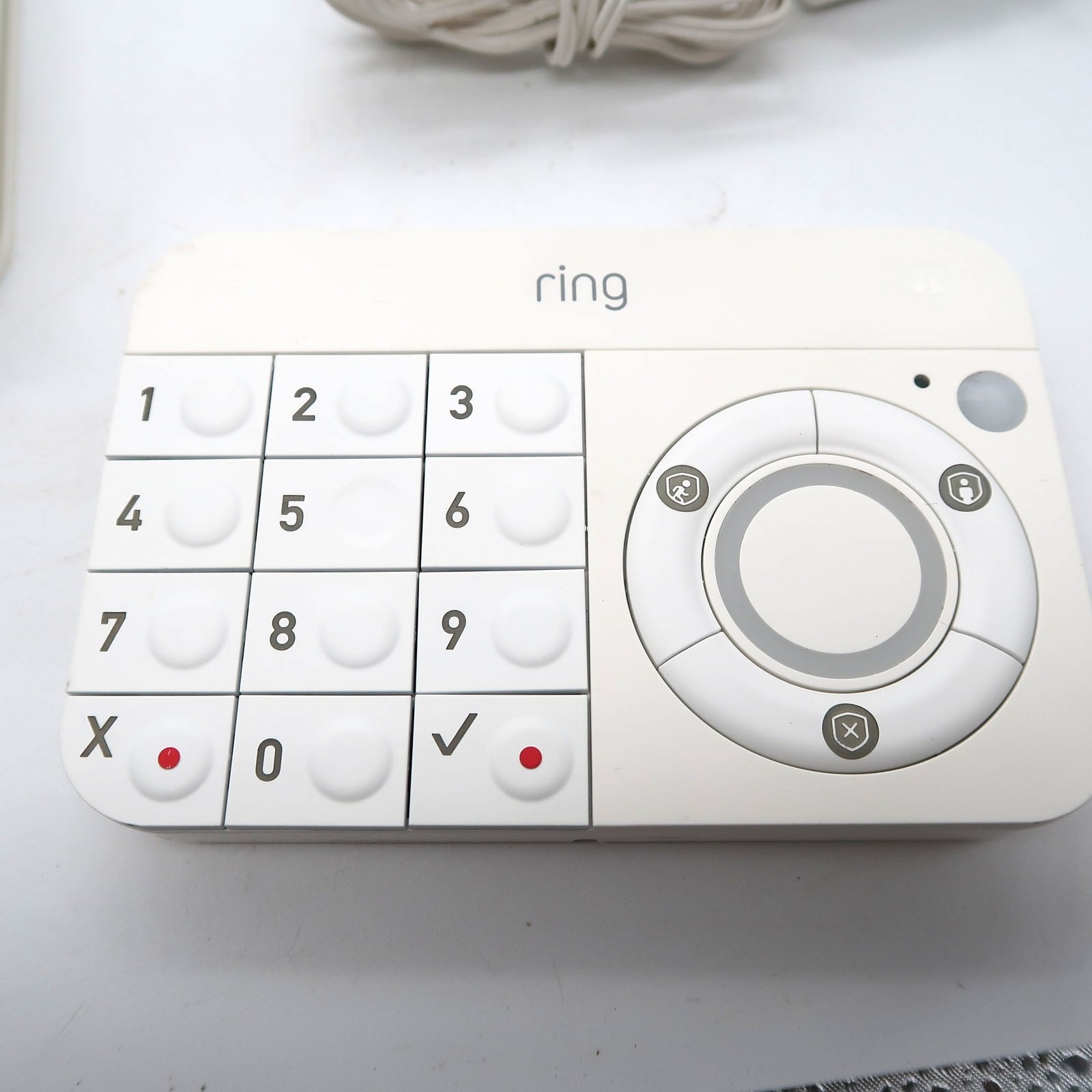 Ring Z Wave Plus Wireless Indoor Alarm Security System Base + Keypad Gen 1