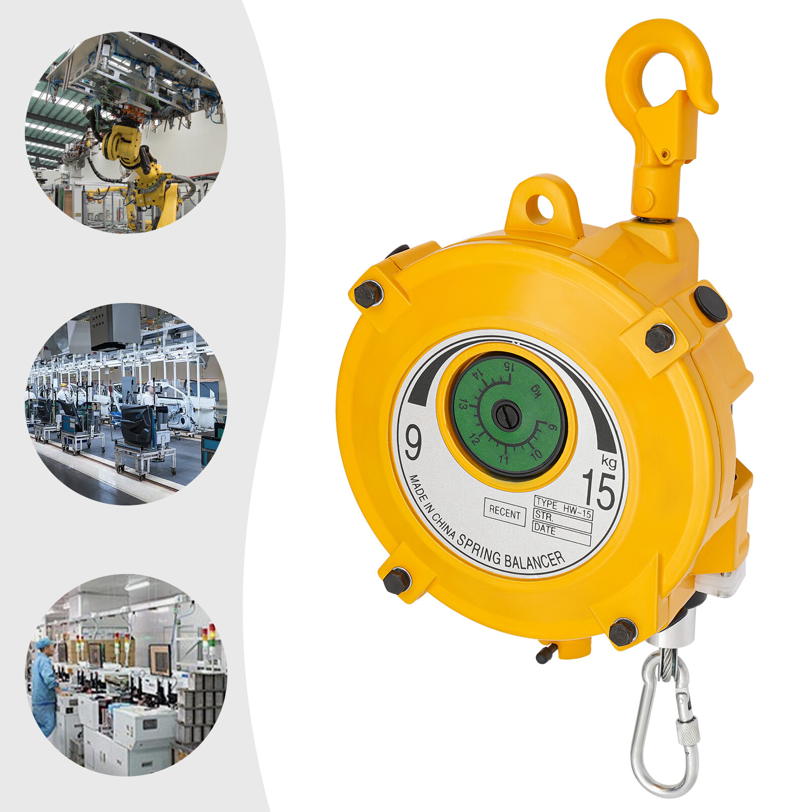 Spring Balancer Retractable Tool Fixture Holder 20-33 lbs hanging Equipment