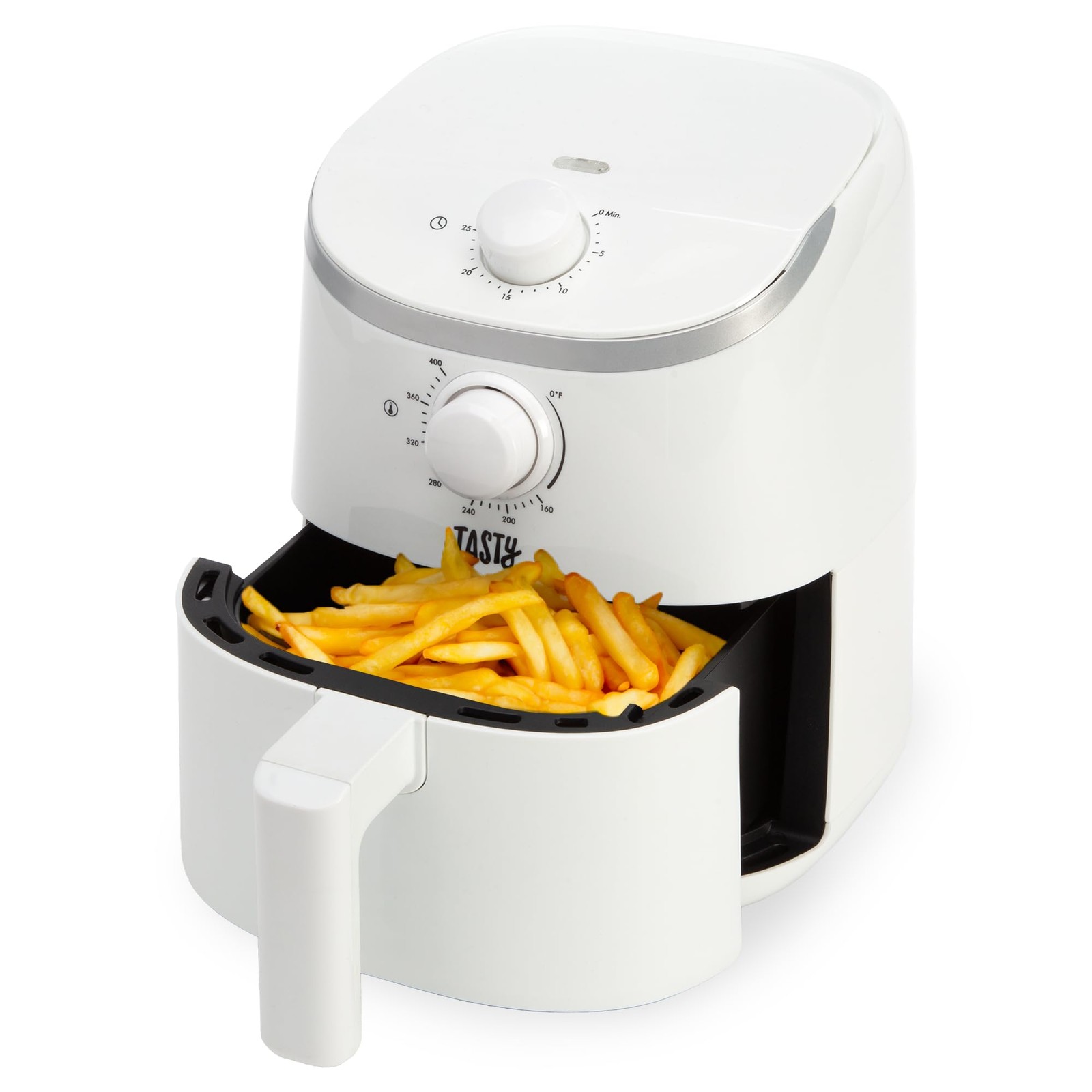Tasty Personal Air Fryer, Healthier Meals in Minutes, 2 Liter, White