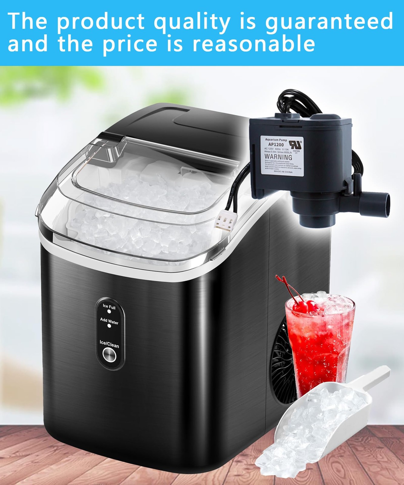 AP1200 AC120V Ice Maker Water Pump Fits for...