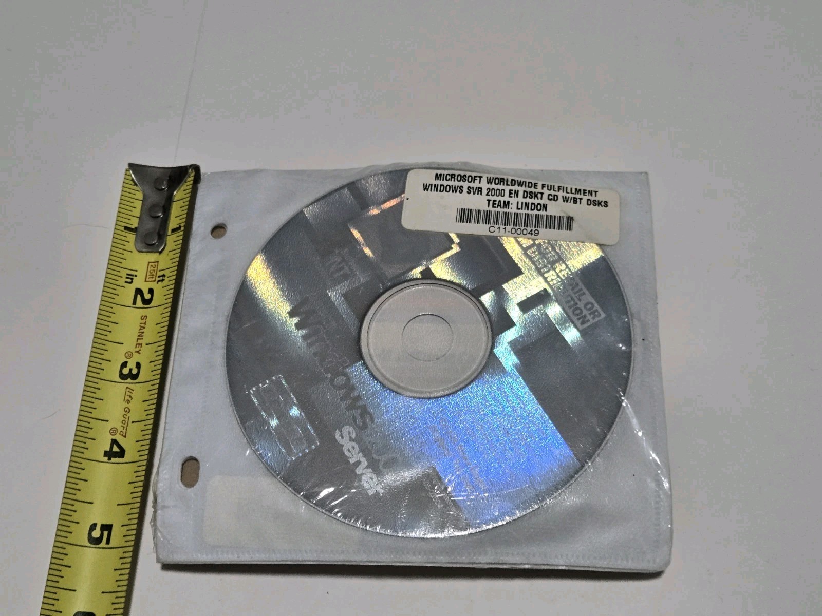 Microsoft Windows 2000 Advanced Server Install CD Set Team: Lindon NOS Sealed