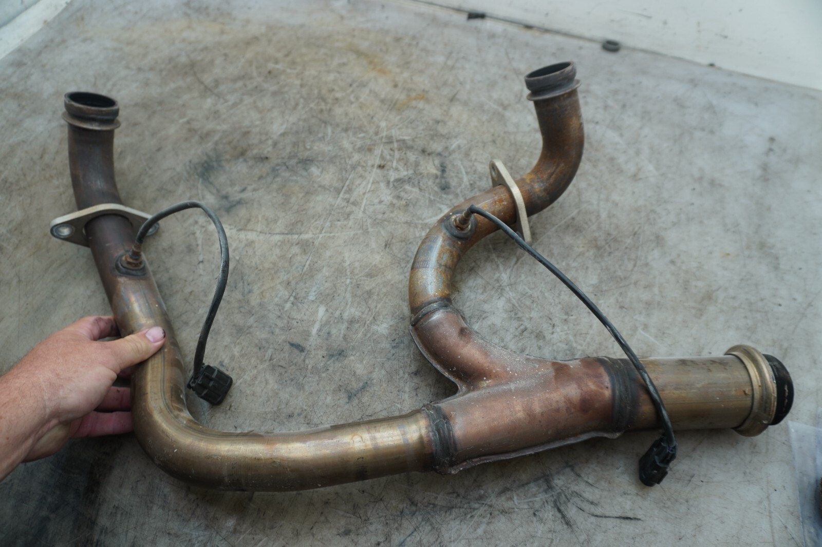 21 INDIAN CHALLENGER HEADER PIPE E-4905
