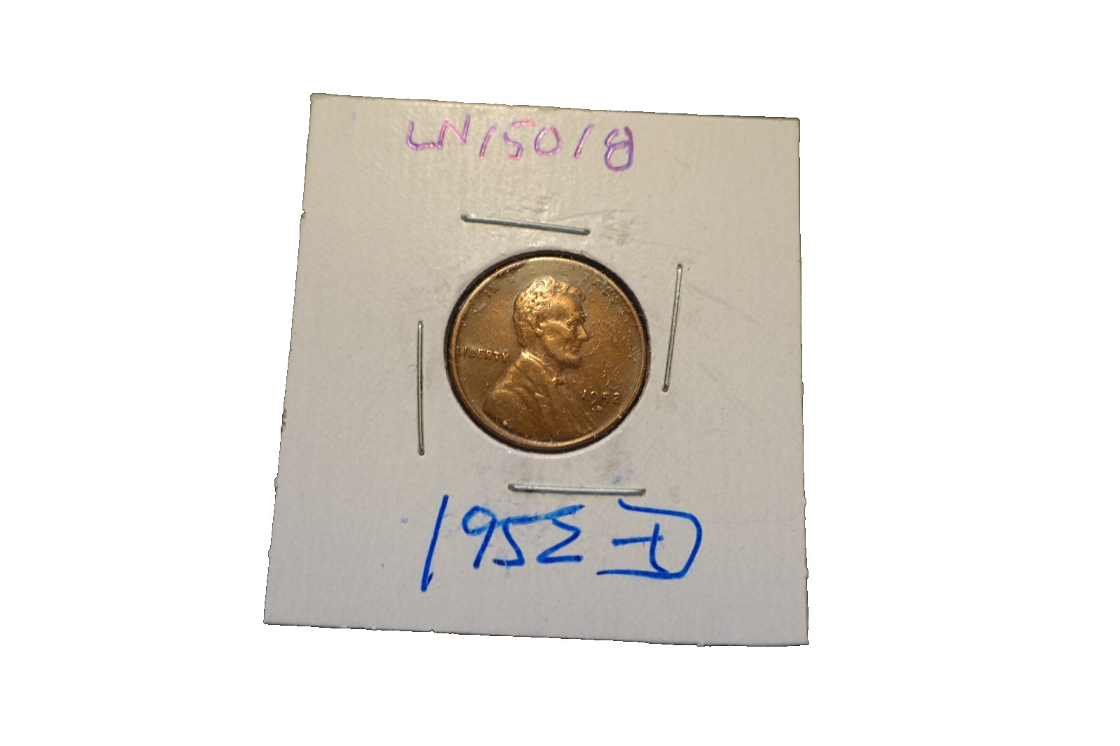 1952-D 1 cent Lincoln  Penny