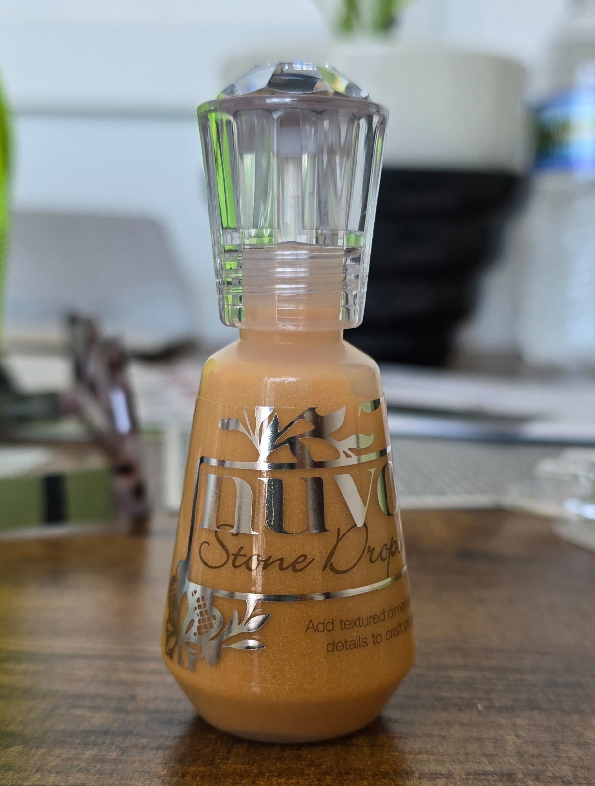 Nuvo Stone Drops 1.5oz-Mustard Jar