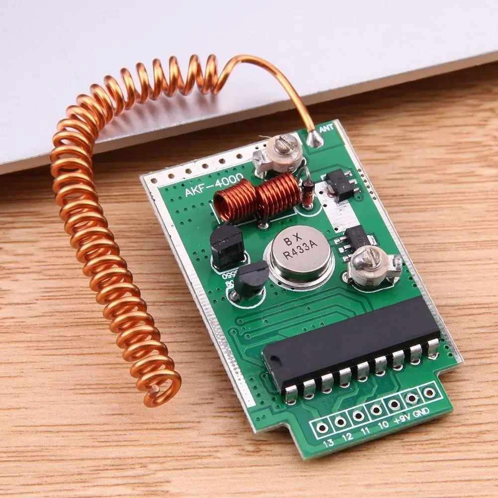 Long Range 4km Wireless Remote Control Transmitter Kit 433 MHz DC 9V